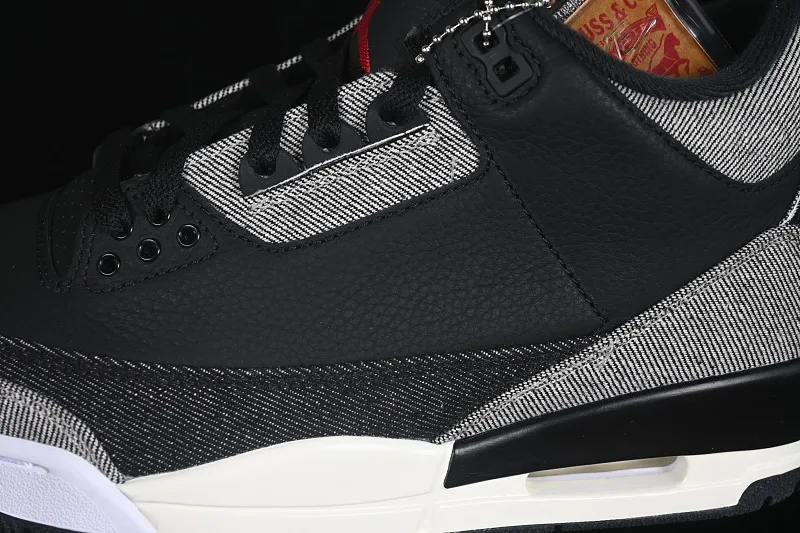 All categories Air Jordan Jordan series basketball shoes Air Jordan 3 Levi's x Air Jordan 3 "Black Denim" AJ3 Joe 3 Black Denim IR0914-400